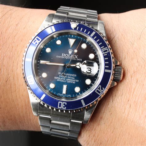 rolex submariner blue dial|rolex submariner blue bezel price.